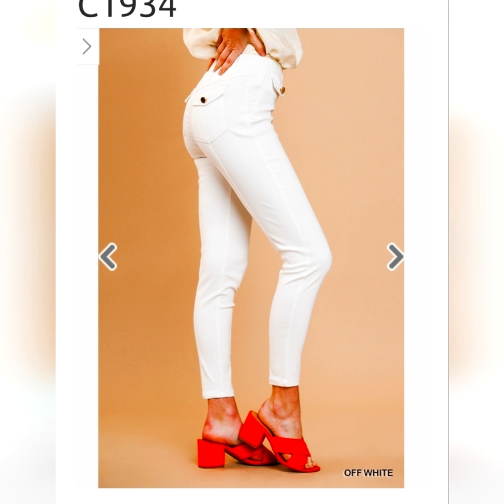 White Jeggings